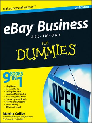 eBay Business All-in-One For Dummies - ebook